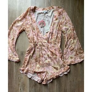 Agua Bendita Botanical Mini Romper